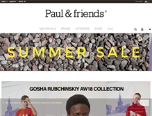 Tablet Screenshot of paul-friends.com